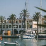 Imagen de Formentera desde el mar. alojamiento en Formentera