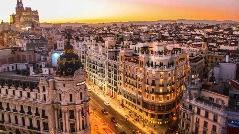 Vista panorámica de Barcelona España -Visitas guiadas