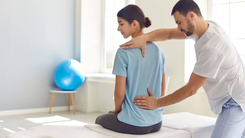 Consulta de osteopatía