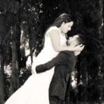Fotografias de sesión de novios en exteriores.