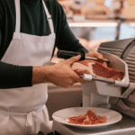 ¿Qué tipos de cortadoras profesionales existen para alimentos congelados?