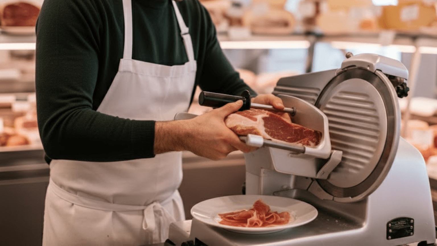 ¿Qué tipos de cortadoras profesionales existen para alimentos congelados?