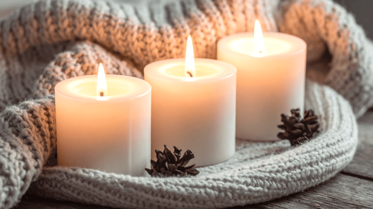 velas aromáticas de diseño