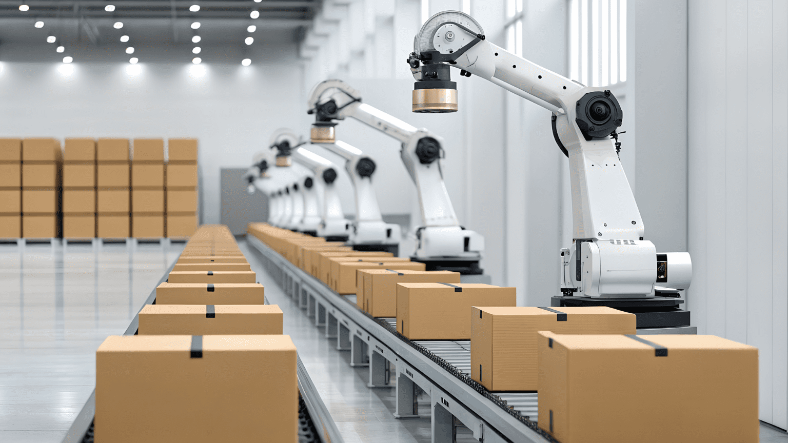 Migración de sistemas de automatización en una fábrica moderna.