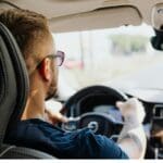 taxi sant cugat circulando por Sant Cugat del Vallès