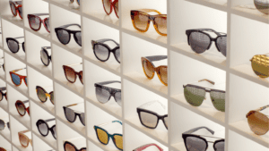 gafas de sol modernas