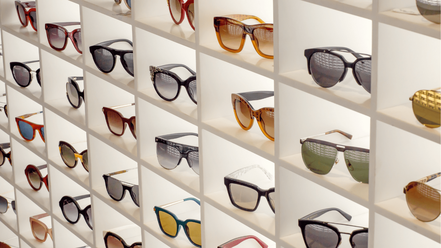 gafas de sol modernas