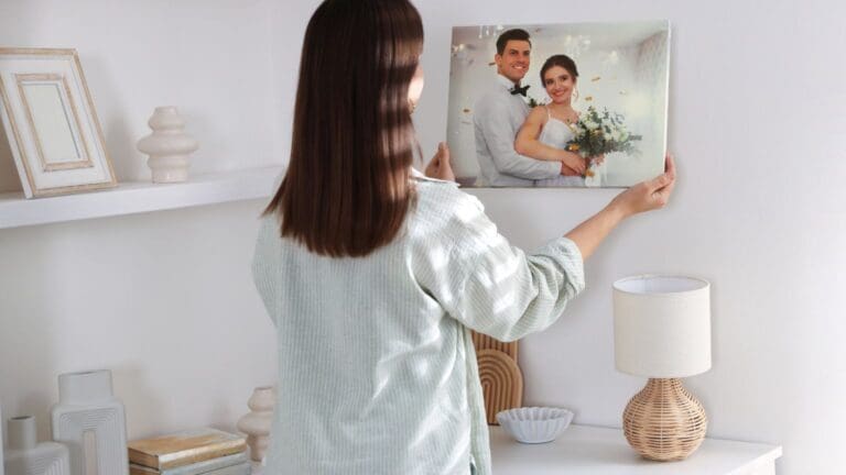 Regalos personalizados con foto impresos en lienzo para sorprender