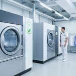 ¿Qué es la maquinaria industrial de última generación para el cuidado de la ropa y el ahorro de energía?