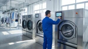 ¿Qué es la maquinaria industrial de última generación para el cuidado de la ropa?