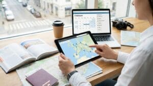 ¿Qué es un planificador de rutas de viaje y cómo funciona?