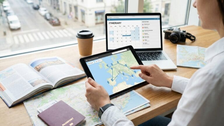 ¿Qué es un planificador de rutas de viaje y cómo funciona?