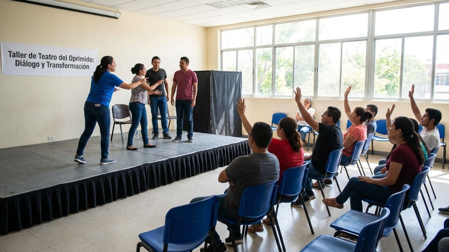 ¿Cómo el Teatro del Oprimido impulsa la transformación social?