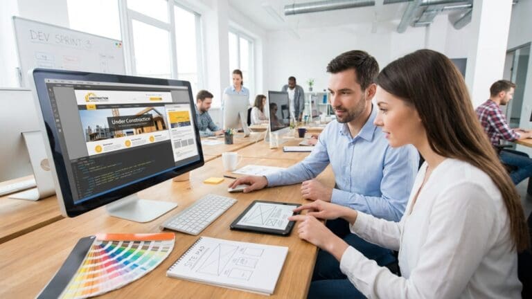 ¿Qué significa que se está realizando la web de un negocio?