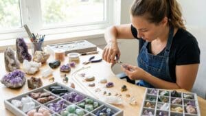 ¿Qué son los cristales naturales en joyería?