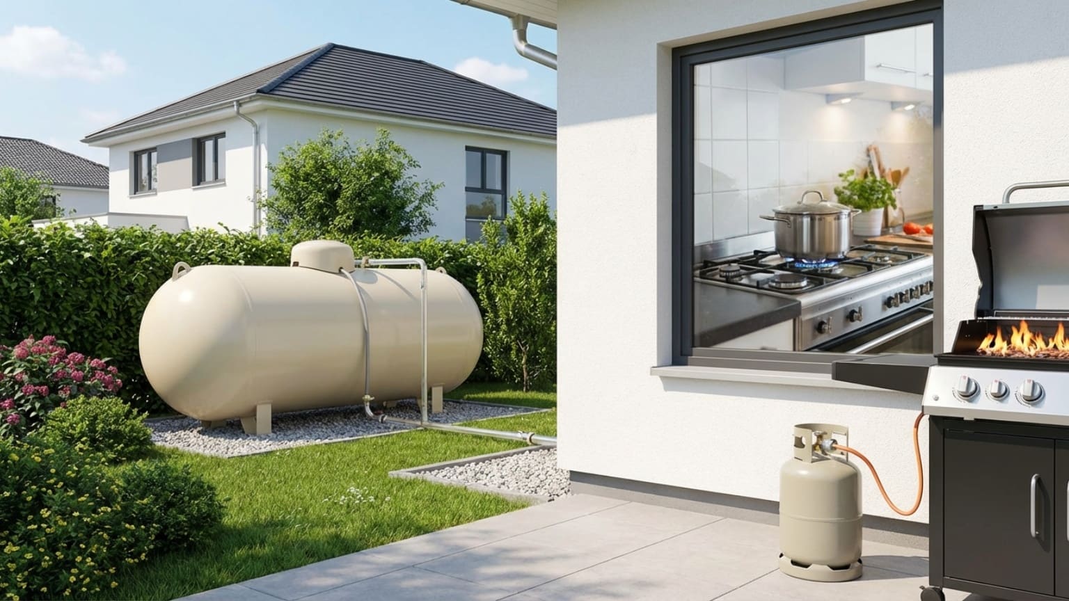 ¿Qué es el gas propano y para qué se usa en las viviendas?