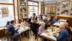 ¿Qué define a un restaurante de cocina tradicional en Madrid?