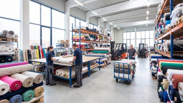 La venta al por mayor de textiles: definición y relevancia