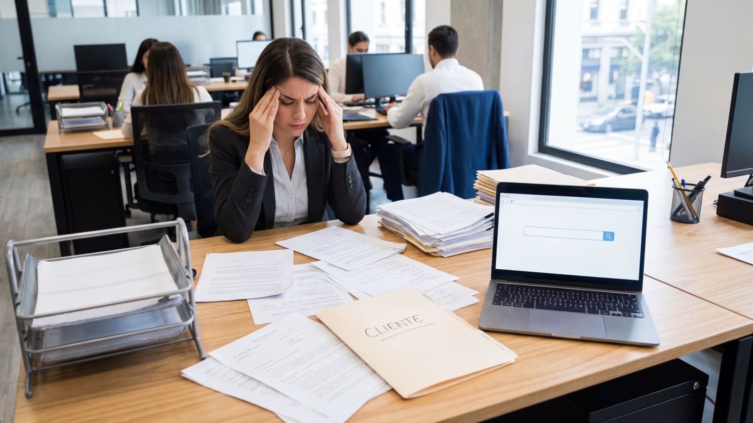 ¿Qué significa tener un cliente sin carpeta y sin palabras clave?