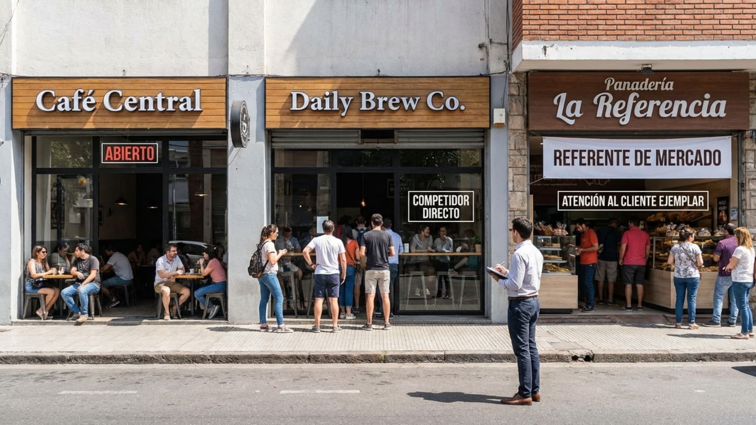 ¿Qué son los competidores y referentes para el éxito de un negocio?