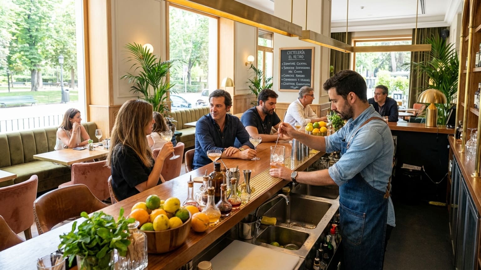 ¿Qué es la coctelería El Retiro y qué la hace diferente?