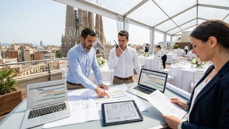 ¿Qué implica la organización de eventos en Barcelona?