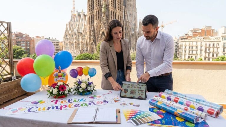 ¿Qué considerar para la decoración de cumpleaños en Barcelona?