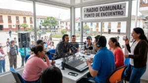 ¿Qué es un punto de encuentro radio y cómo fortalece a la comunidad?