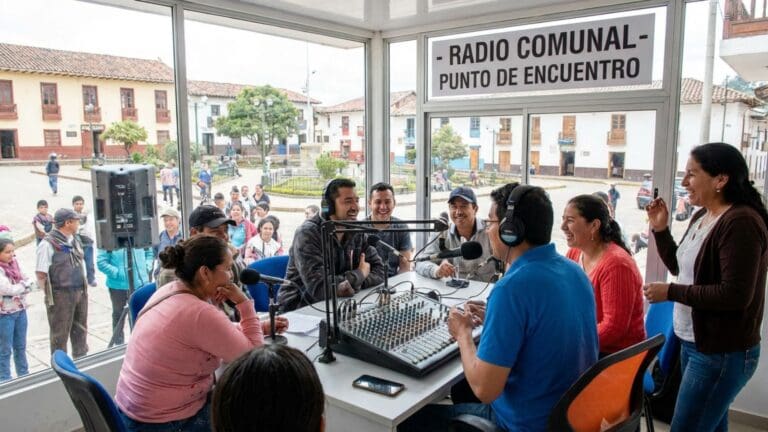 ¿Qué es un punto de encuentro radio y cómo fortalece a la comunidad?