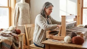 ¿Qué son las prendas de lana hechas a mano?