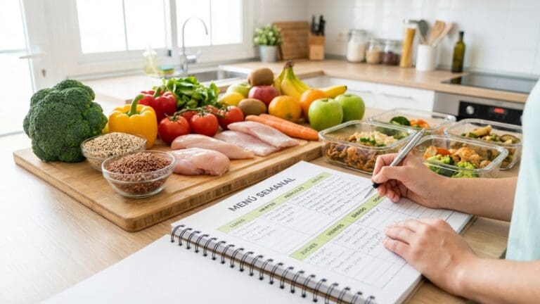 ¿Qué es un menú semanal saludable y por qué es importante para la alimentación?