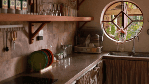 Decoración para el hogar con estilo natural y objetos artesanales.