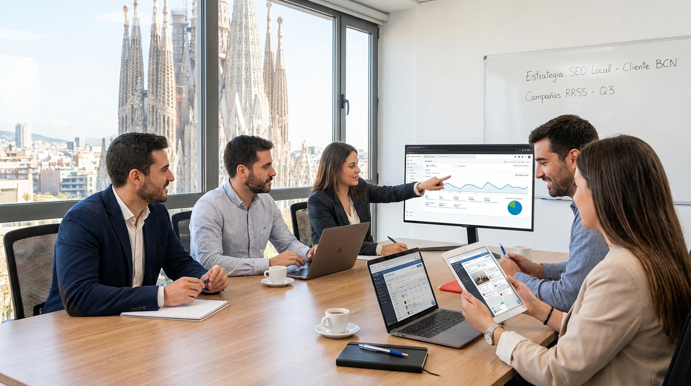 Agencia de marketing digital en Barcelona: tu socio local