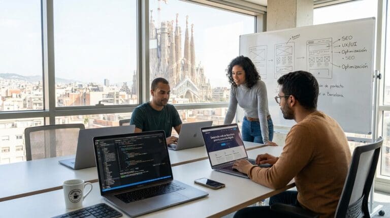 Desarrollo web en Barcelona para tu proyecto digital