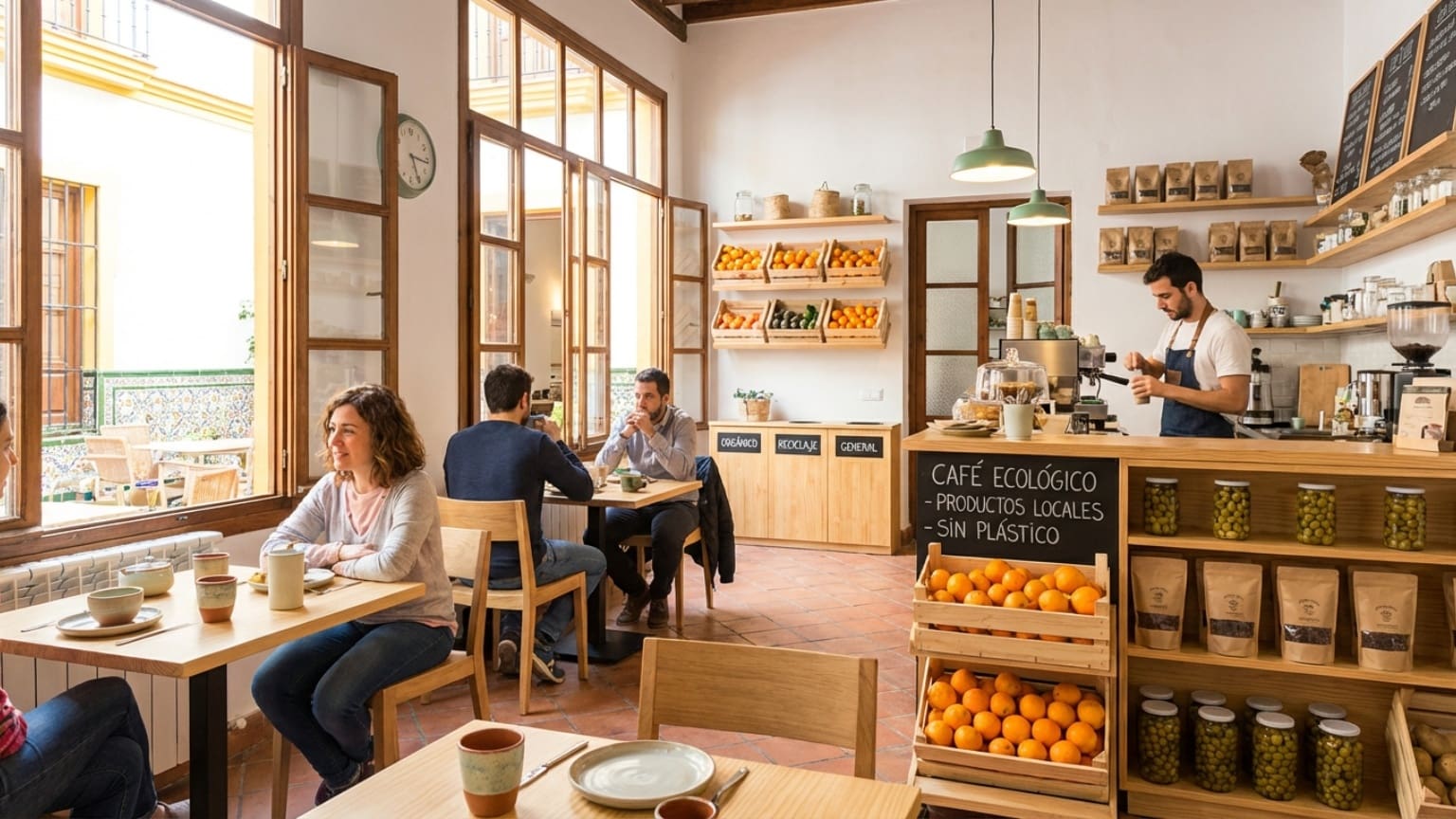 ¿Qué es una cafetería ecológica en Sevilla y por qué son importantes?