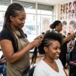 ¿Qué es la peluquería africana y cuáles son sus características principales?