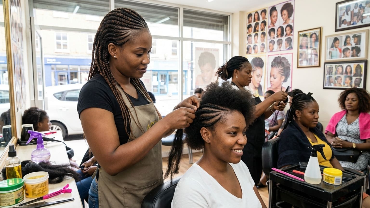 ¿Qué es la peluquería africana y cuáles son sus características principales?