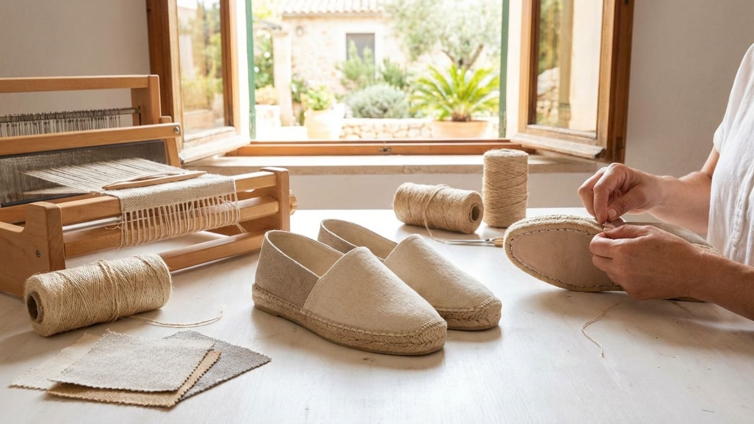 ¿Qué es el calzado artesanal de algodón y lino?