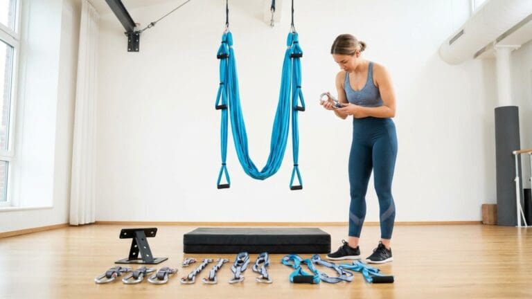 ¿Qué material es necesario para practicar aerial yoga de forma segura?