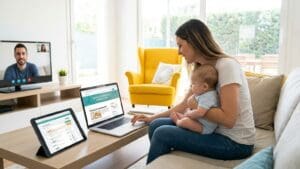 ¿Qué es la puericultura para bebé online y cómo ayuda a las familias?