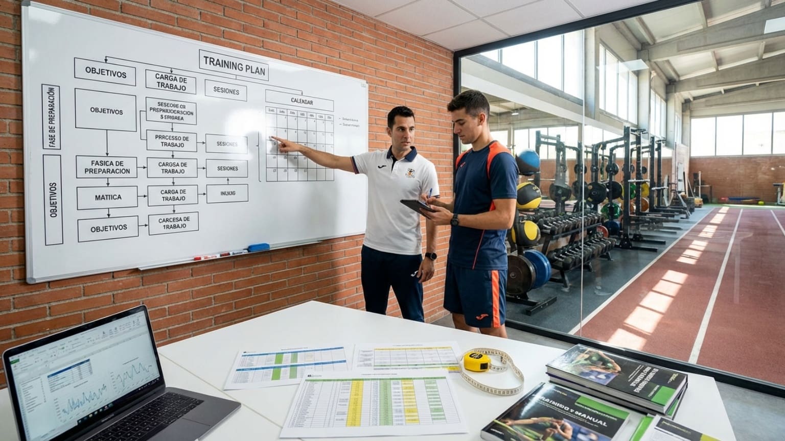 ¿Qué es la estructura de entrenamiento y cómo se diseña?