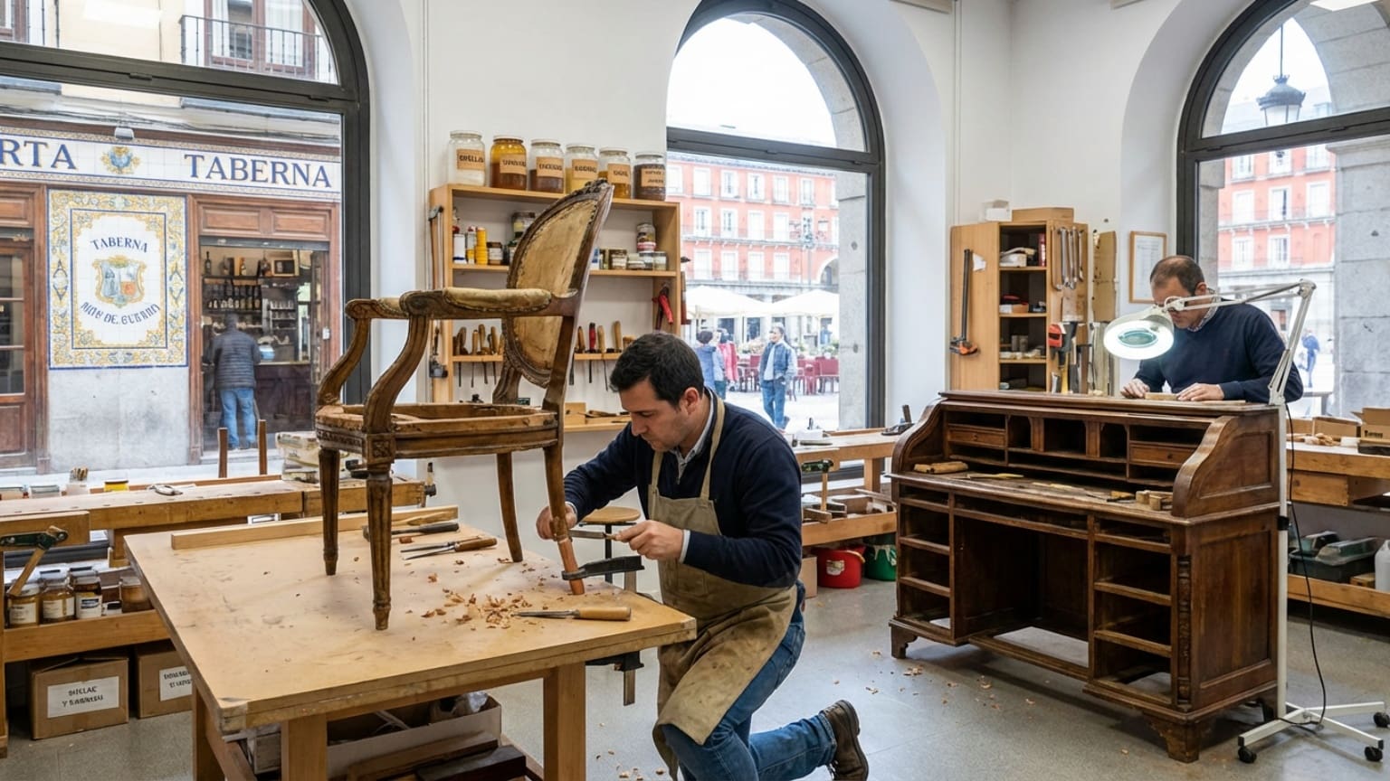 ¿Qué es la restauración de muebles en Madrid y qué implica?