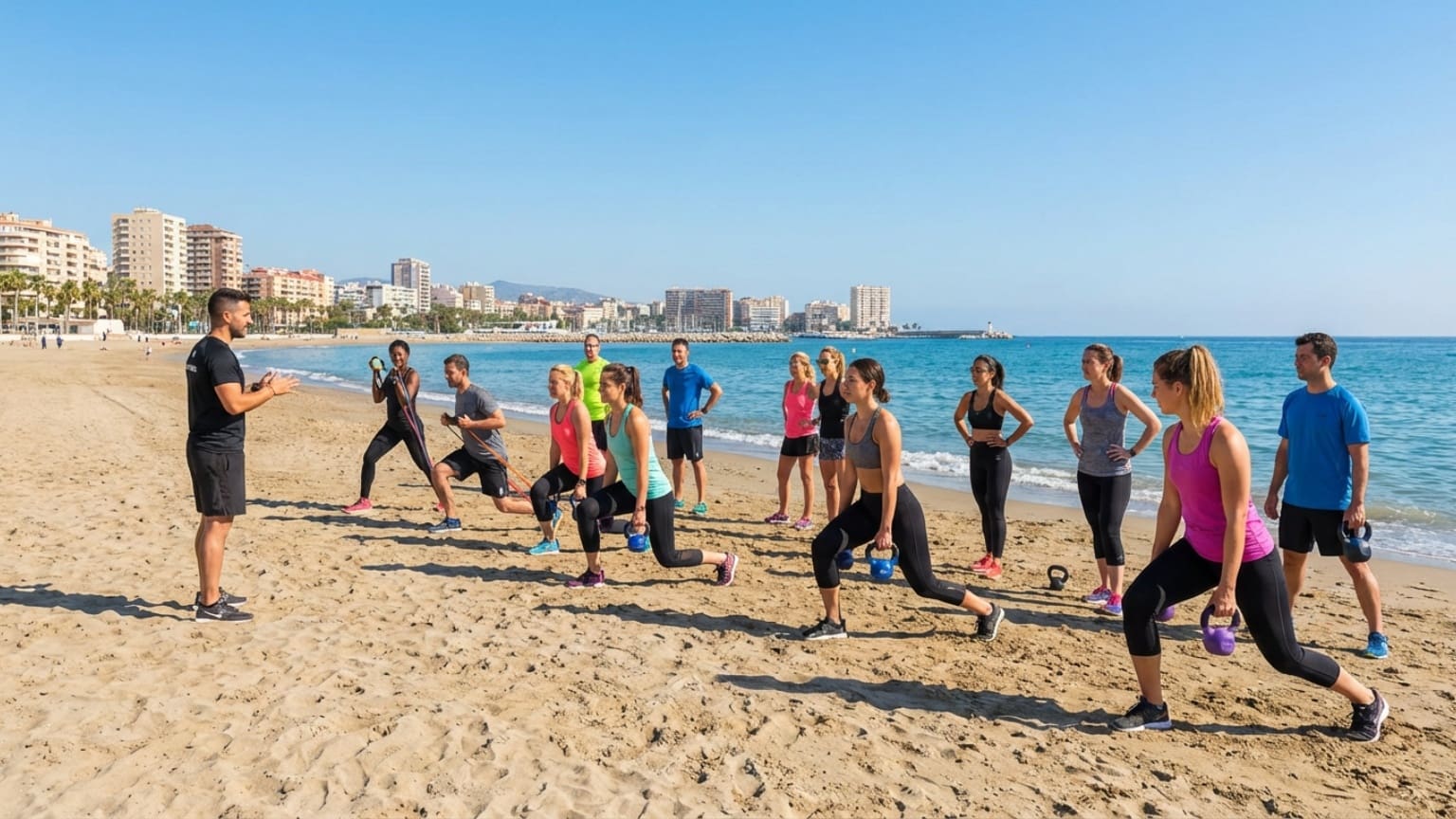 ¿Qué es el entrenamiento en la playa de Málaga y por qué es tan efectivo?