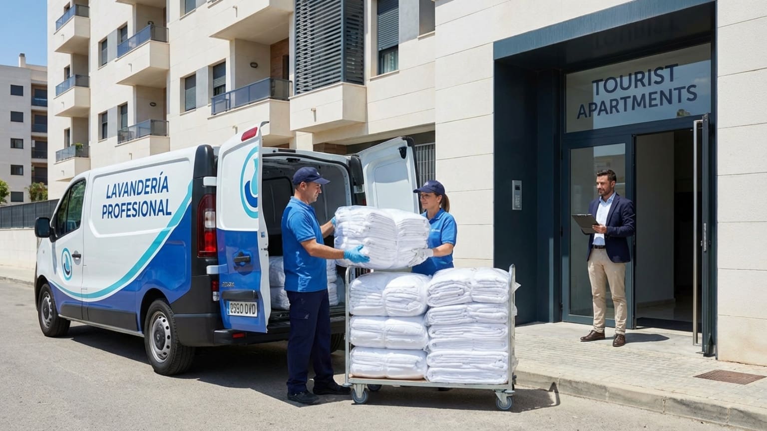¿Qué es la lavandería para apartamentos turísticos?