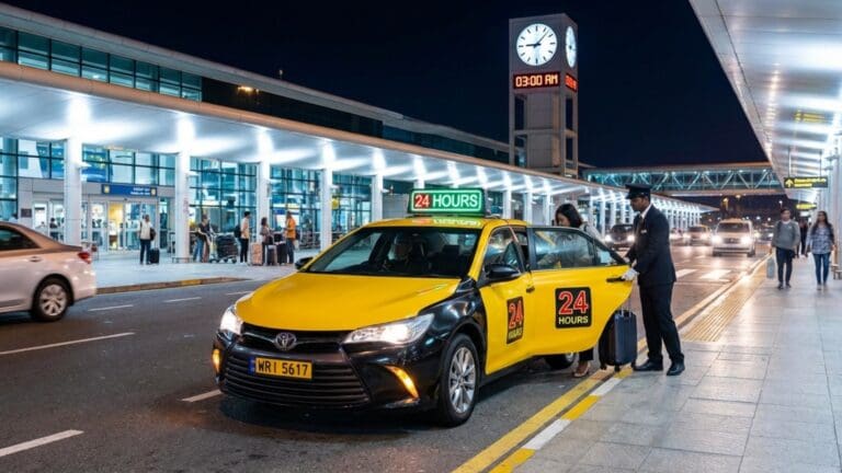 ¿Qué es un servicio de taxi 24 horas y cuándo usarlo?