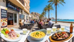 ¿Qué define la experiencia de un restaurante peruano en Alicante?