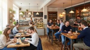 ¿Qué es una cafeteria pub y por qué se ha vuelto tan popular?