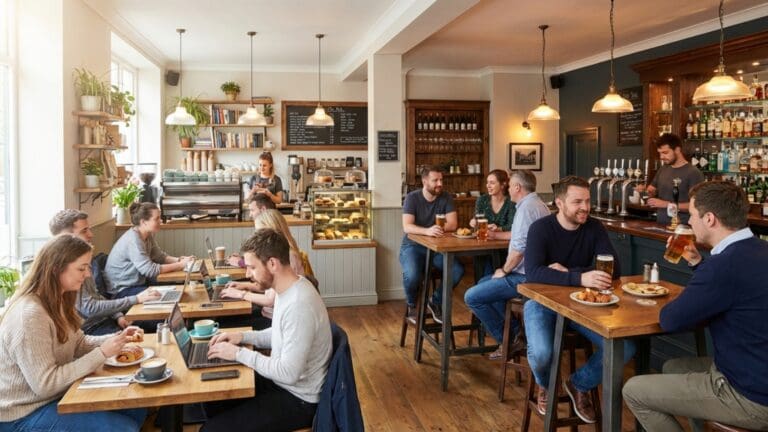 ¿Qué es una cafeteria pub y por qué se ha vuelto tan popular?