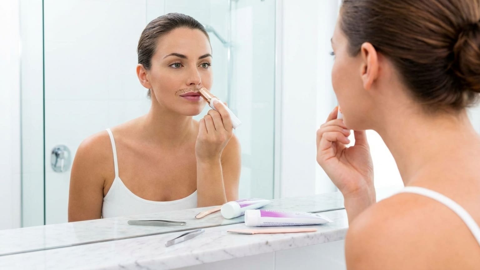 ¿Cuáles son las opciones para eliminar el vello facial de forma efectiva?