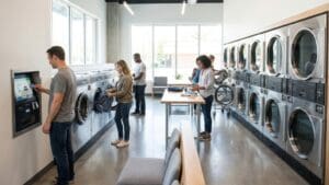 ¿Qué es una lavandería autoservicio y cómo funciona?